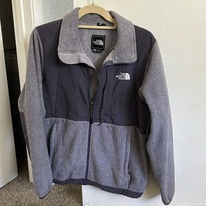 North face fleece zip up